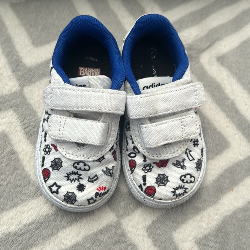 Spiderman Adidas Toddler Size 5
